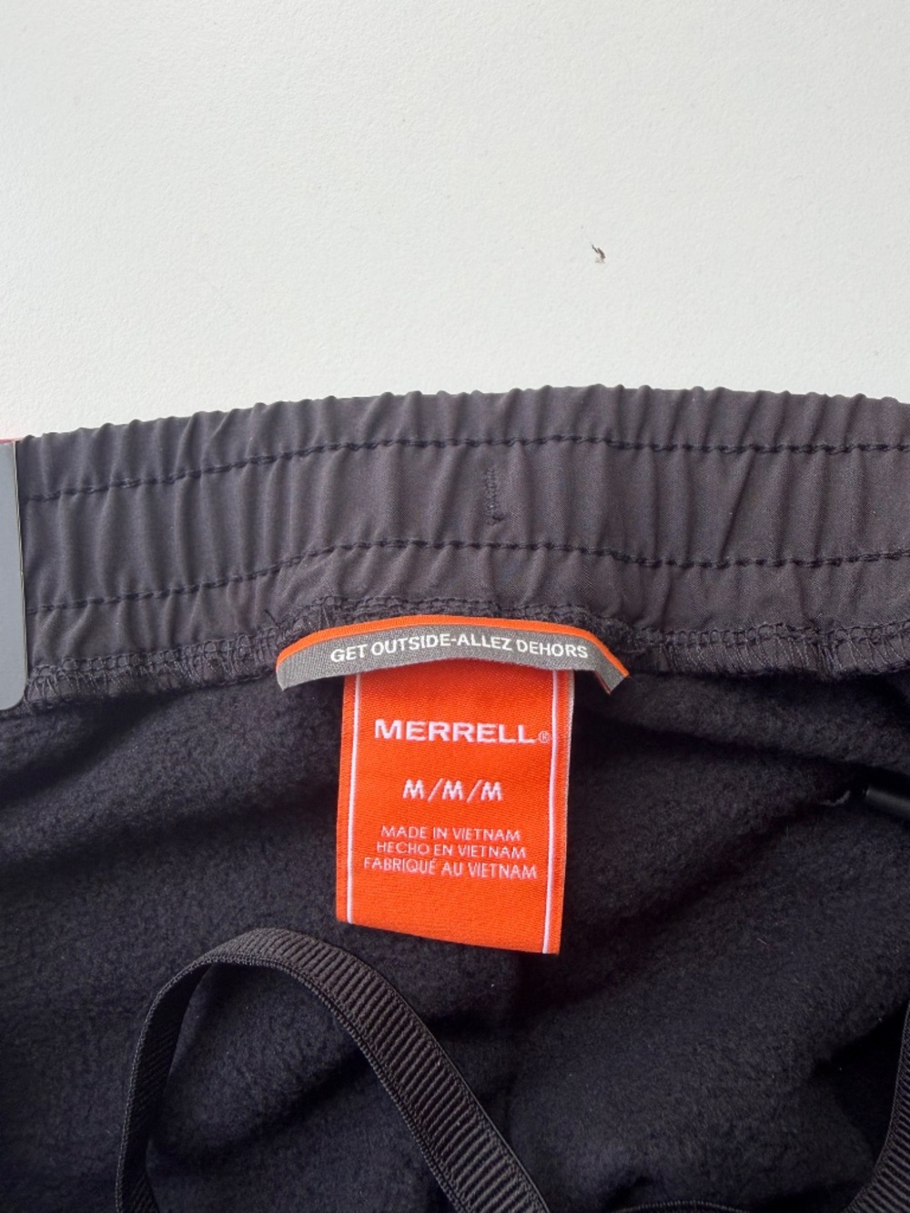 Merrell Womens Fleece Lined Black Jogger Pants Medium - Picture 5 of 7